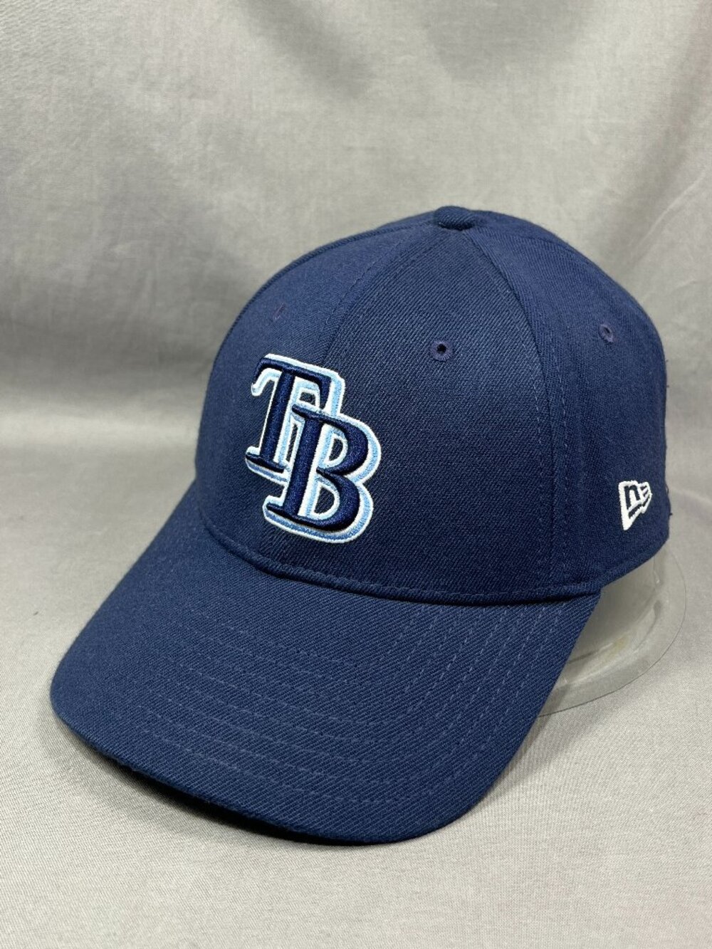Tampa Bay Rays New Era 39Thirty MLB Hat Flex S/M Navy Blue TB Team Classic Cap